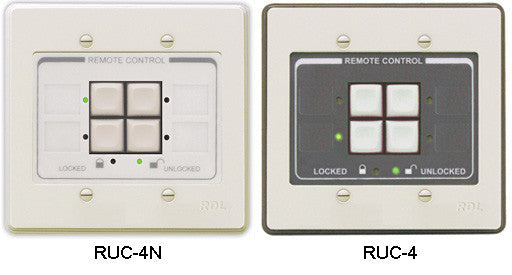 Buy RDL RUC-4N UltraStyle Universal Remote Control - UltraStyle Neutral ...