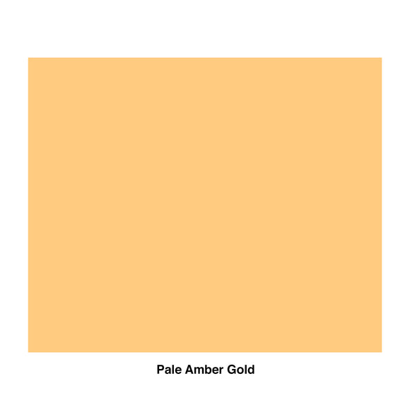 Rosco Gel Sheet - Pale Amber Gold