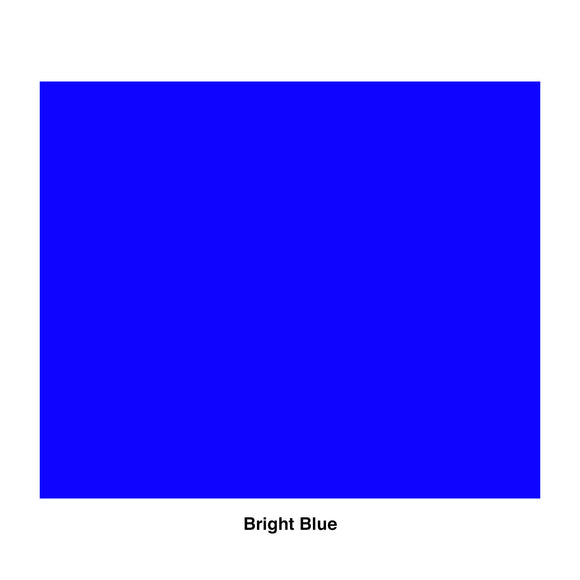 Rosco Gel Sheet - Bright Blue