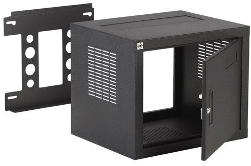 Raxxess NW2F818 W2 Fixed Wall Rack - 8U 18 Inch Deep