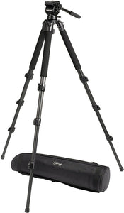 Safari Tripod R1100 Ultra Light HDV Carbon Fiber Tripod System