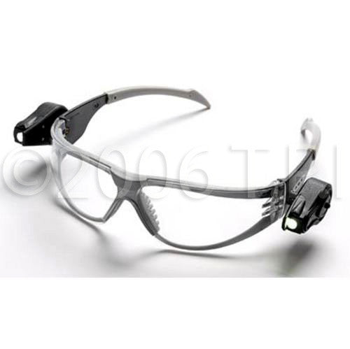 Light Vision Safety Clear Glasses with Built In Ultra-Bright LED Lighting