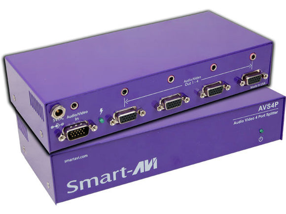 SmartAVI AVS4PS WUXGA Splitter 4-Port