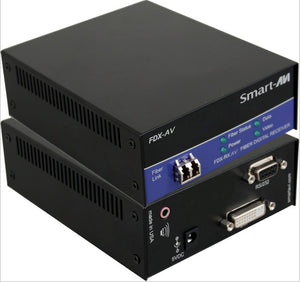 SmartAVI FDX-AVS DVI-D/RS232/Audio Multimode Fiber Extender