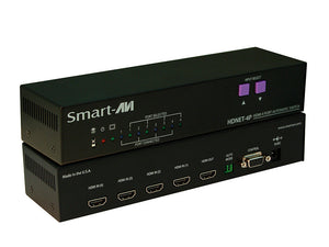 SmartAVI HDN-4PS 4-Port Automatic 4x1 HDMI Switcher with RS232