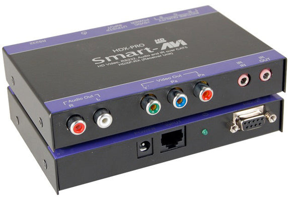 SmartAVI HDX-PROS Component Video/Audio/RS-232/IR CAT5 Extender Kit