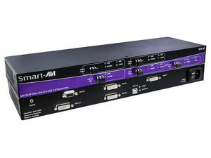 SmartAVI SFX-4P-M-S 4DVI-D+USB2.0+Audio+RS232 Multimode Fiber Extender