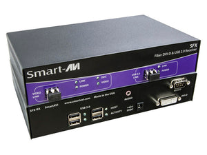 SmartAVI SFX-M-S DVI-D+USB2.0+Audio+RS232 Multimode Fiber Extender