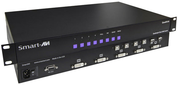 SmartAVI SM-QKVM-S QuadKVM Switch