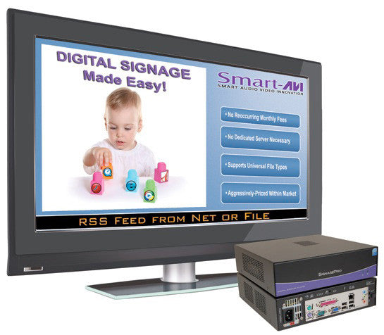 SmartAVI AP-SNCL-V40GS SignagePro Player with 40 GB Disk