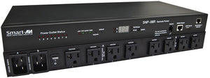 SmartAVI SRP-08R 8-Port Smart Remote Power Unit with EU Socket