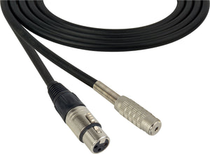 Canare Star-Quad Microphone Cable XLR Female to 3.5mm TRS Female 100FT (Multiple Colors)