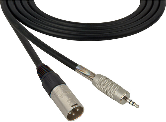 Canare Star-Quad Microphone Cable XLR Male to 3.5mm TRS Male 1.5FT (Multiple Colors)