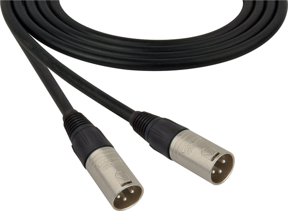 Canare Star-Quad Microphone Cable 3-Pin XLR Male to 3-Pin XLR Male 1.5FT (Multiple Colors)