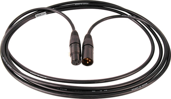 Canare Star-Quad Microphone Cable Black and Gold XLR 6FT (Multiple Colors)