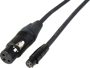 Sound Devices Interface Cable TA3F to XLR-F Cable - 1 Ft Pair