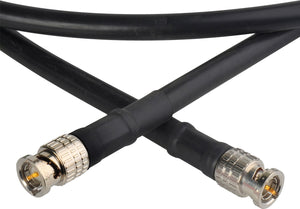 Canare RG11 SDI Digital Coax Cable BNC Male to Male 25FT Black