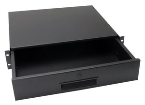 Atlas Sound SD2-14 Storage Drawer - Recessed 2RU with 14 Inch Extension