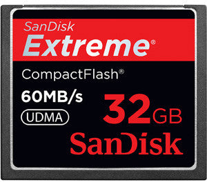 SanDisk Extreme SDCFX-032G-A61 32GB Compact Flash Card