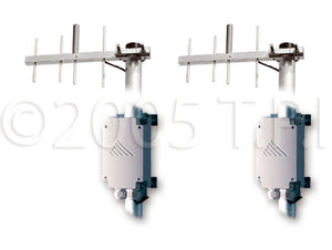 Trango 900mhz Frequency Hopping Serial Data Transceiver For RS-232/422/485 with Pwr Supply