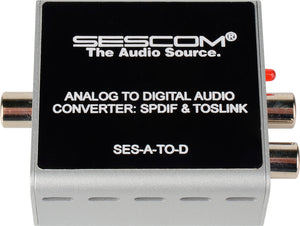 Sescom SES-A-TO-D Analog to Digital Audio Converter