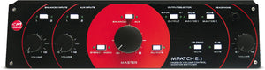 SM Pro Audio M-Patch 2.1 Passive Monitor Controller with Subwoofer Connection