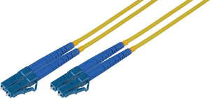 1-Meter 9u/125u Fiber Optic Patch Cable Singlemode Duplex LC to LC - Yellow