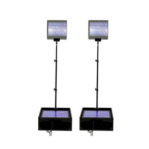 Mirror Image SP-160HB Dual 15 Inch LCD Outdoor Speechprompters Teleprompter