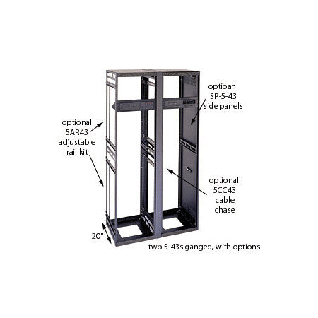 Rack Vented Side Panels for 5-43-26