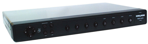 Speco RMX4CD 4 Channel Color Triplex Multiplexer