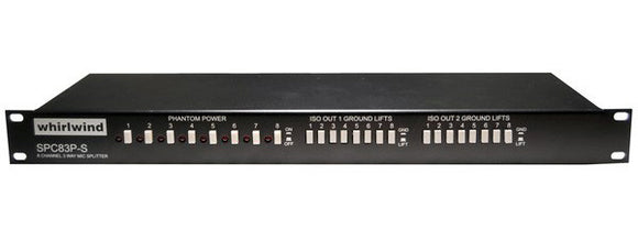 Whirlwind SPC82L Rack Mount Splitter Line Level