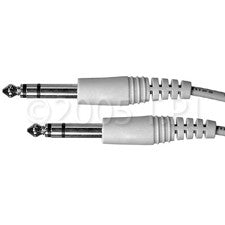 TecNec Packaged 1/4in Stereo Male to Male 1/4in Stereo Molded Audio Cable 10FT