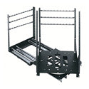 SRSR-4-24 24 Space Sliding Rotating Rack