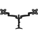 Startech ARMDUAL Desk-Mount Dual Monitor Arm - Articulating - Displays up to 24 Inches / 30lbs