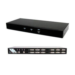 StarTech SV231QDVIUA 2 Port Quad Monitor Dual-Link DVI USB KVM Switch with Audio