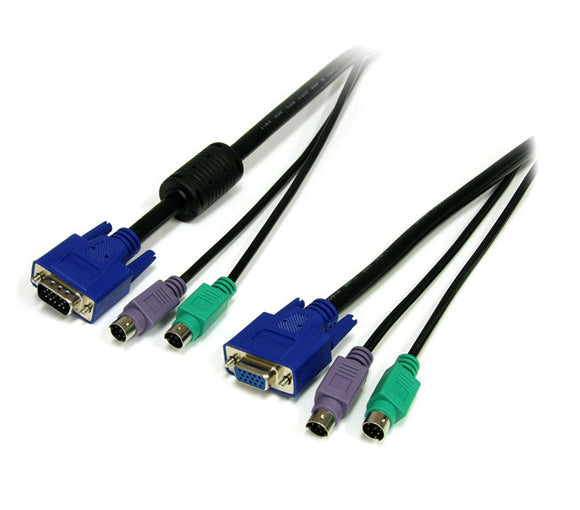 StarTech SVPS23N1_6 6 ft 3-in-1 PS/2 KVM Cable