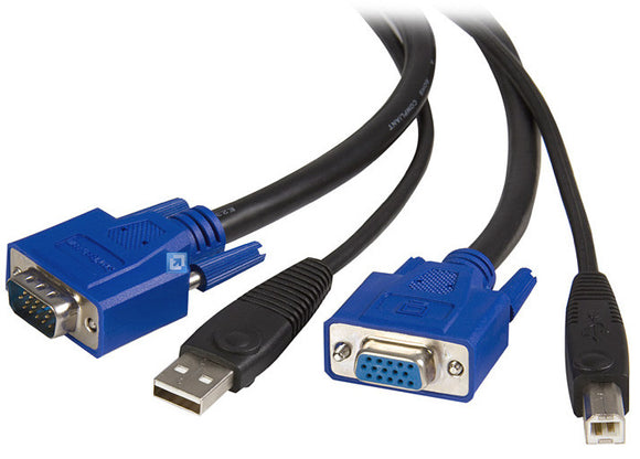 StarTech 2-in-1 Universal USB KVM Cable 10FT