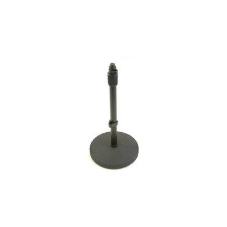 Whirlwind Connect Mic Stand 7in Round Base & 15-24 in Height Black