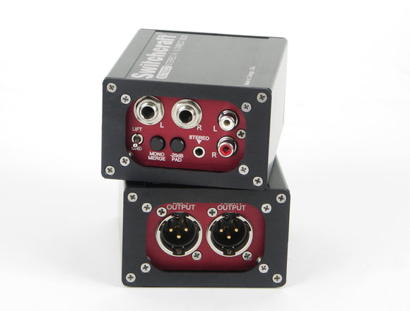 Switchcraft SC702CT Stereo A/V Direct Box with Custom Transformer