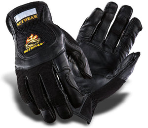 SetWear SWP-05-011 Pro Leather Gloves Black X-Large