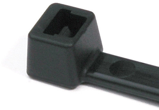 HellermannTyton 15.5in Black Nylon Cable Ties (50 lb) 100 Pack