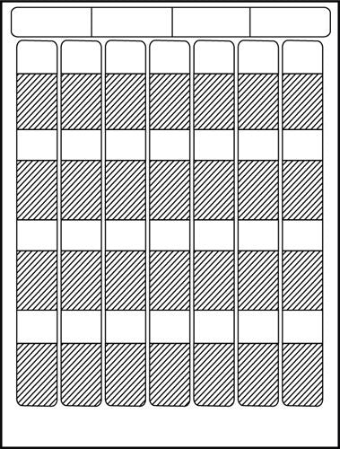 HellermannTyton 0.8 x 0.5 x 1.625 Inch Ink Jet Self-Laminating Labels 1000 Pack