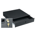 2 Space Textured Rack Drawer w/Key