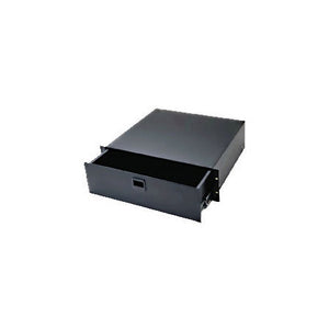 4 Space Textured Rack Drawer  Black