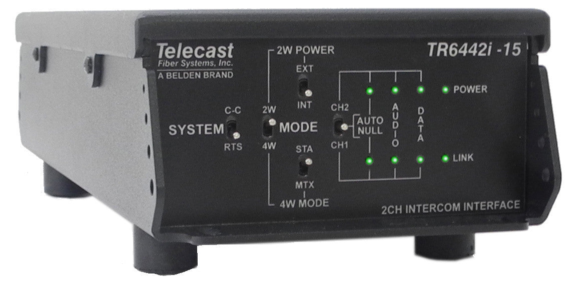 Buy Telecast Fiber MTR6442i-MML-15 Intercom Transceiver - MiniMussel ...