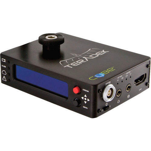 Teradek Cube 405 HDMI Decoder - OLED Display -  External USB Port and Ethernet