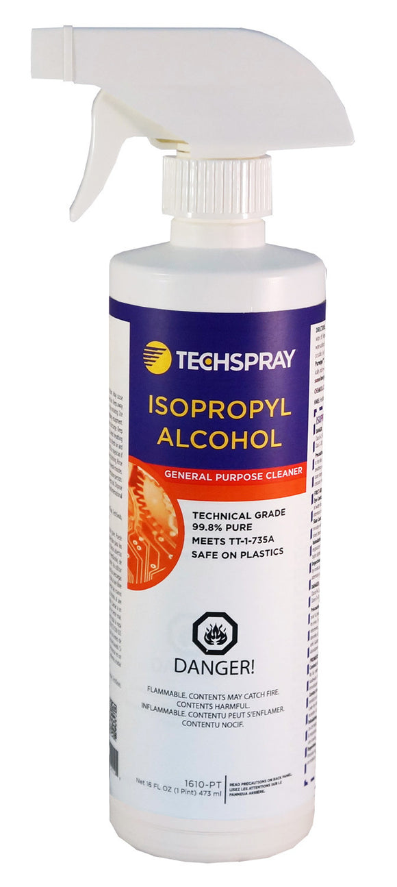 Techspray 1610-PT 99.8 Percent Pure Isopropyl Alcohol 1 Pint