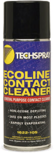 Techspray 1622-10S Ecoline Contact Cleaner 10 Ounce (Flammable)