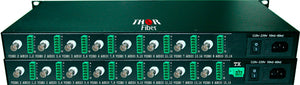 Thor F-16V32A 16 Channel CVBS Broadcast Grade 10-Bit Digital Fiber Optic Tx & Rx