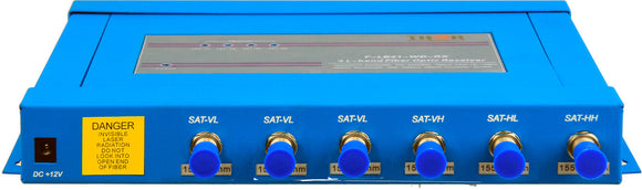 Thor 6-LBAND-CWDM-RX 6 Satellite TV Polarities over 1 Strand SM-FOC